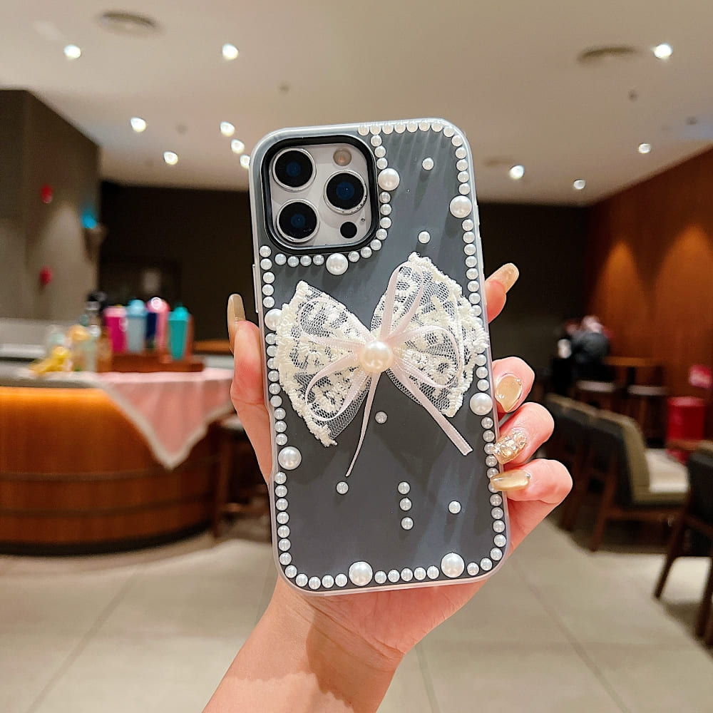 Pearl Bow Princess Phone Case