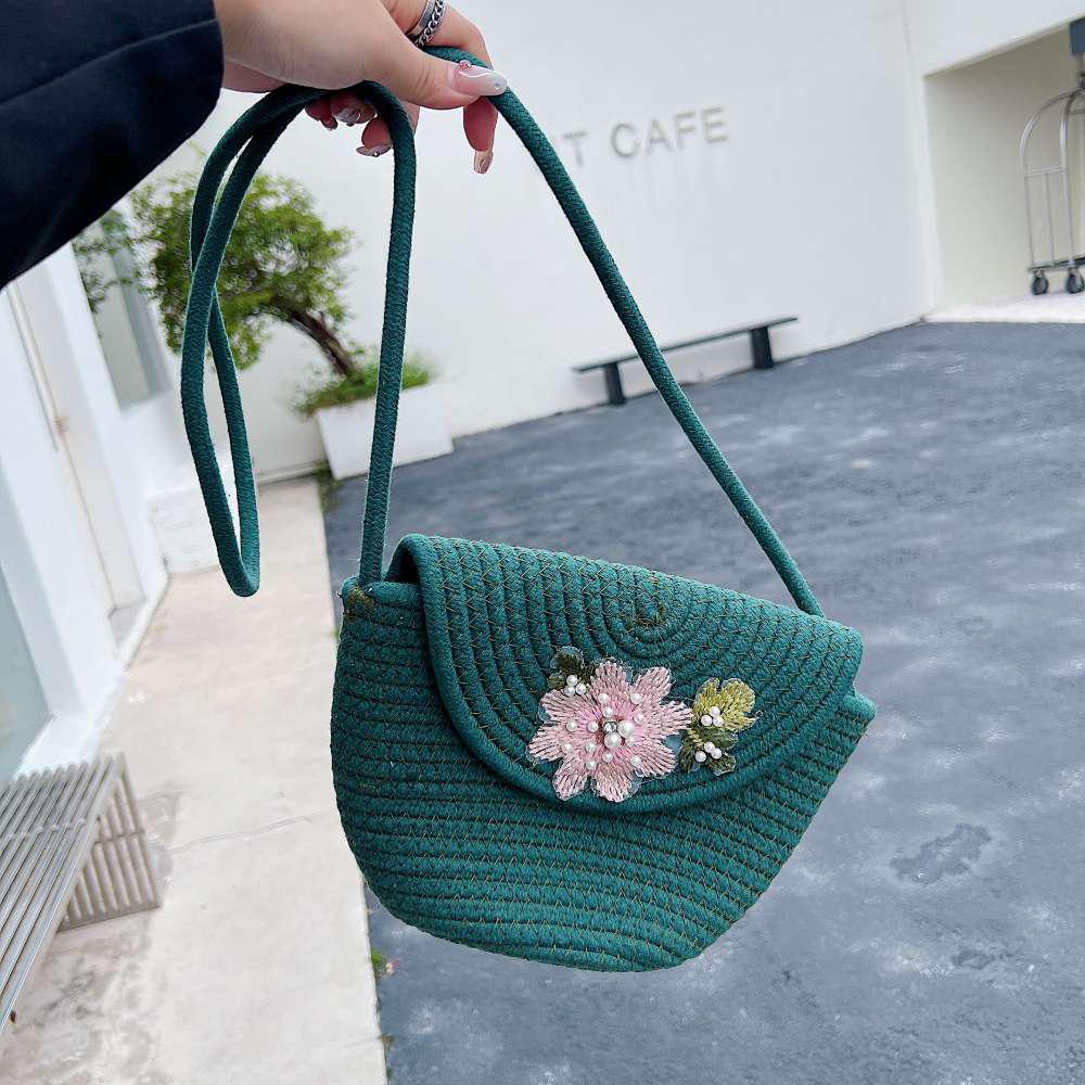 Pearl Petal Chic Sling Bag
