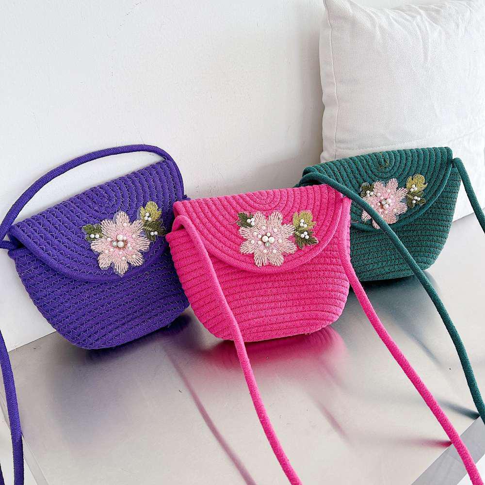 Pearl Petal Chic Sling Bag