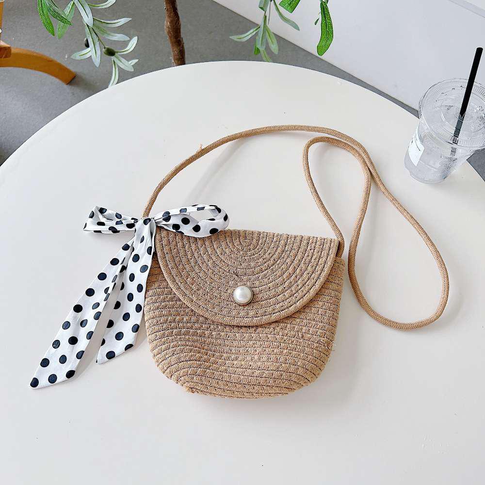 Pearl Weave Mini Tote Bag