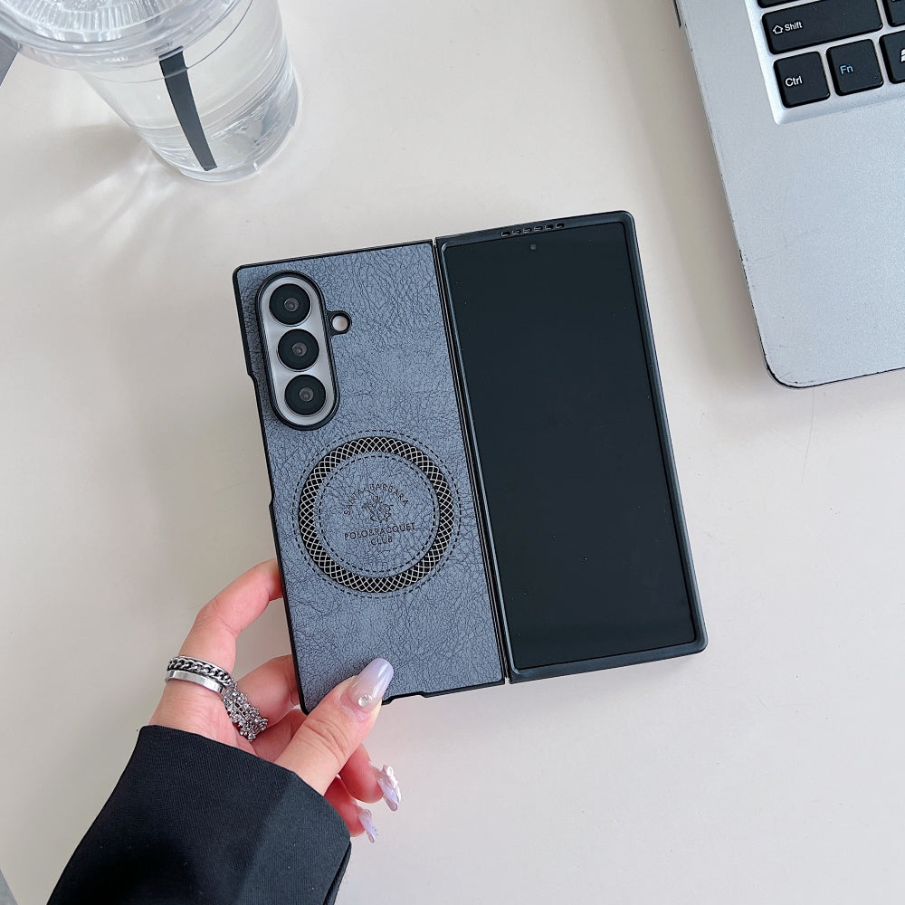 Retro PU Leather Magsafe Phone Case - Samsung Z Series