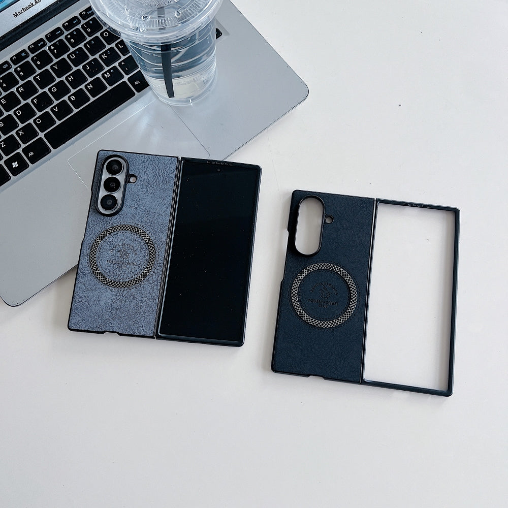 Retro PU Leather Magsafe Phone Case - Samsung Z Series