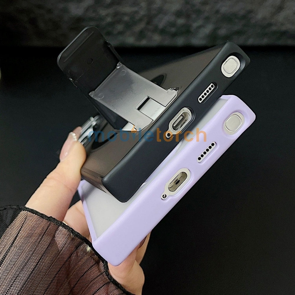 Shockproof Kickstand Magnetic Wireless Charge Phone Case - iPhone 14 Pro