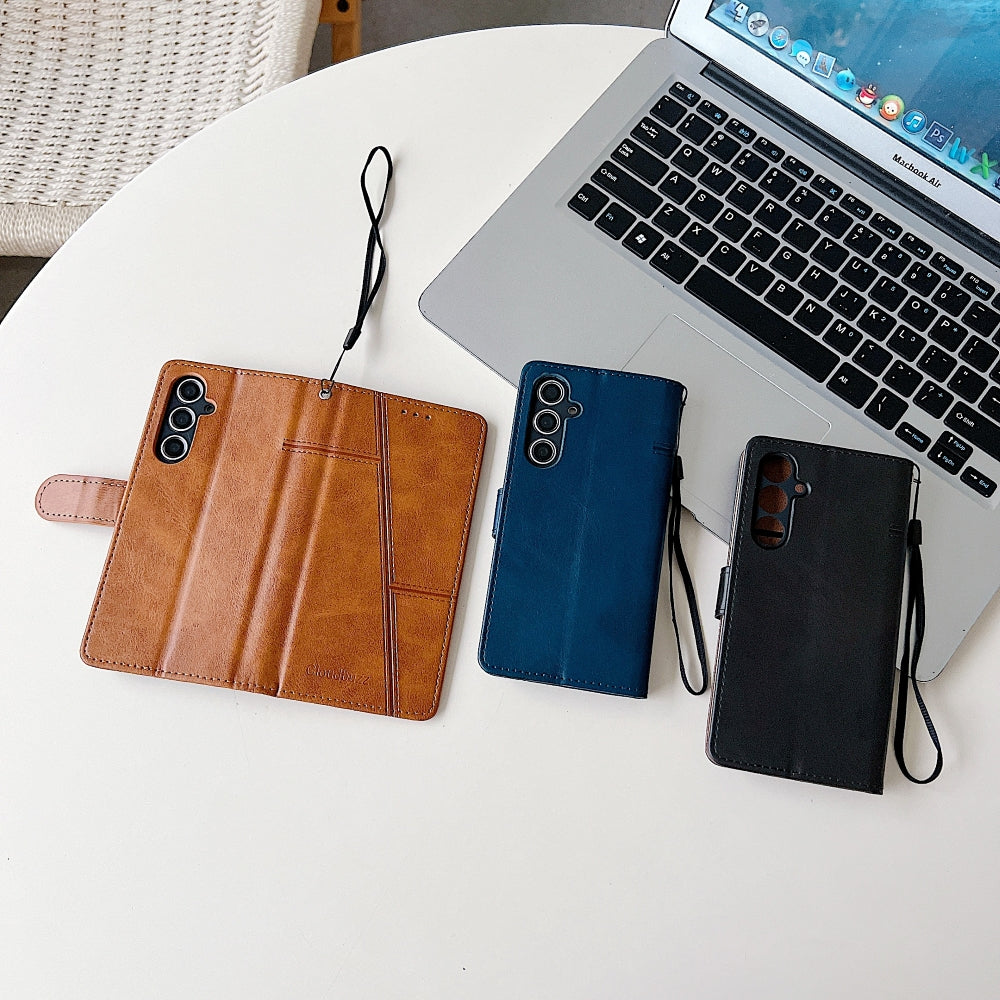 Shockproof PU Leather Flip Phone Case - Samsung A23