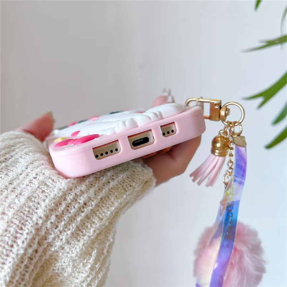 Silicone 3D Meow Chic Phone Case