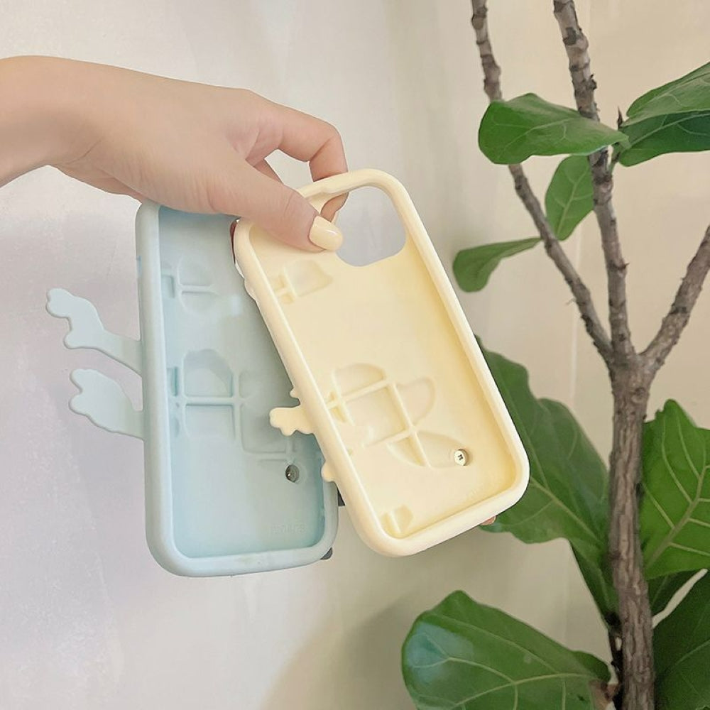 Silicone Soft 3D Running Cartoon Phone Case