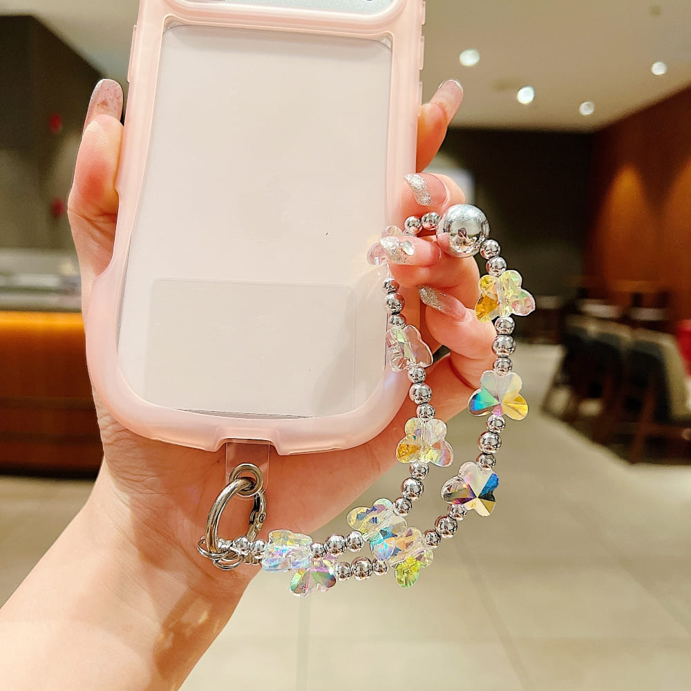 Silver Fairy Wings Phone Charms