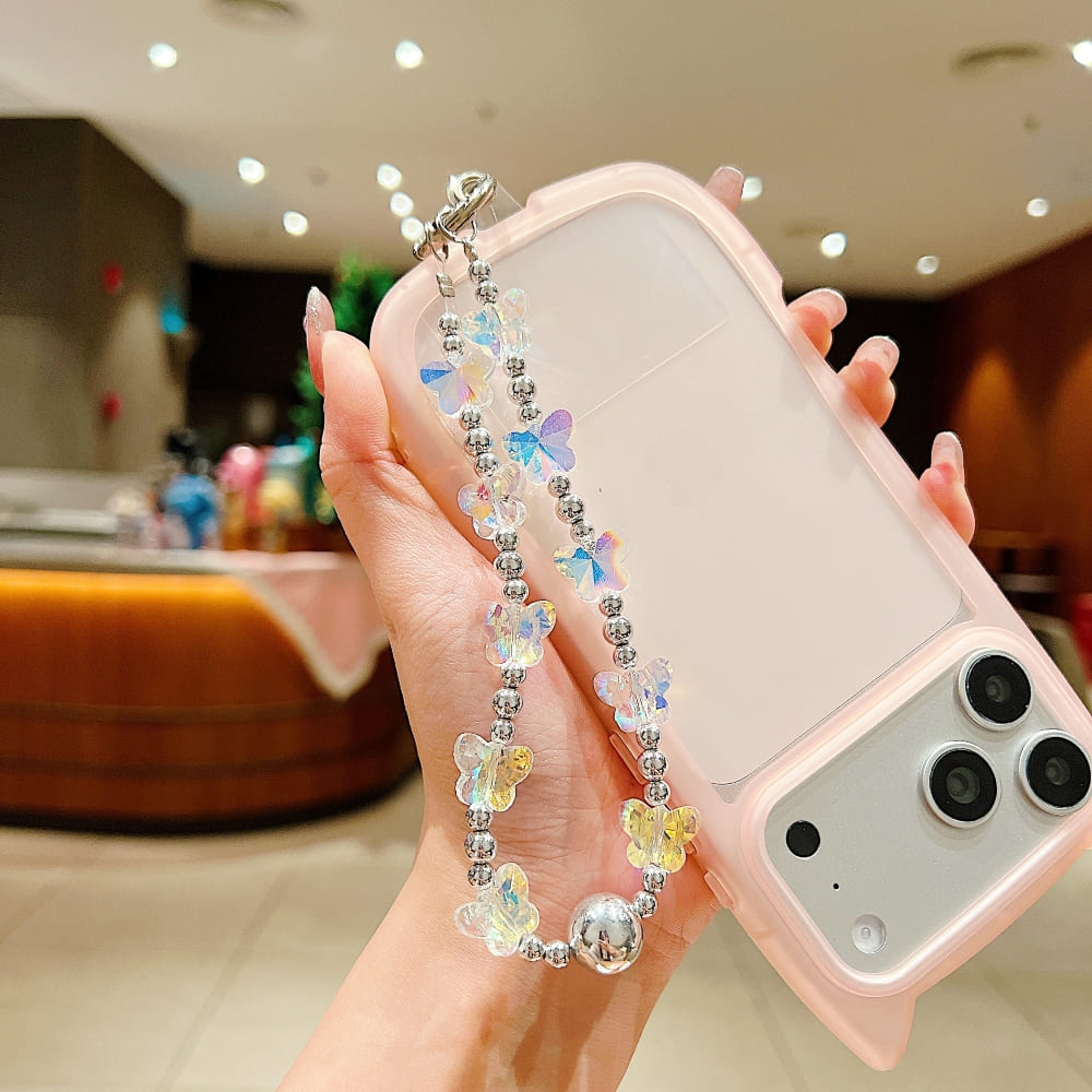 Silver Fairy Wings Phone Charms