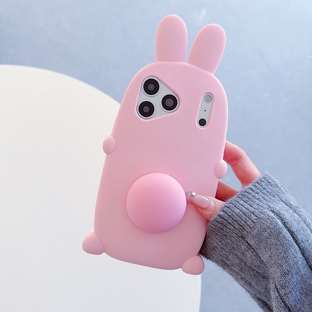 Soft Hop Bunny Phone Case