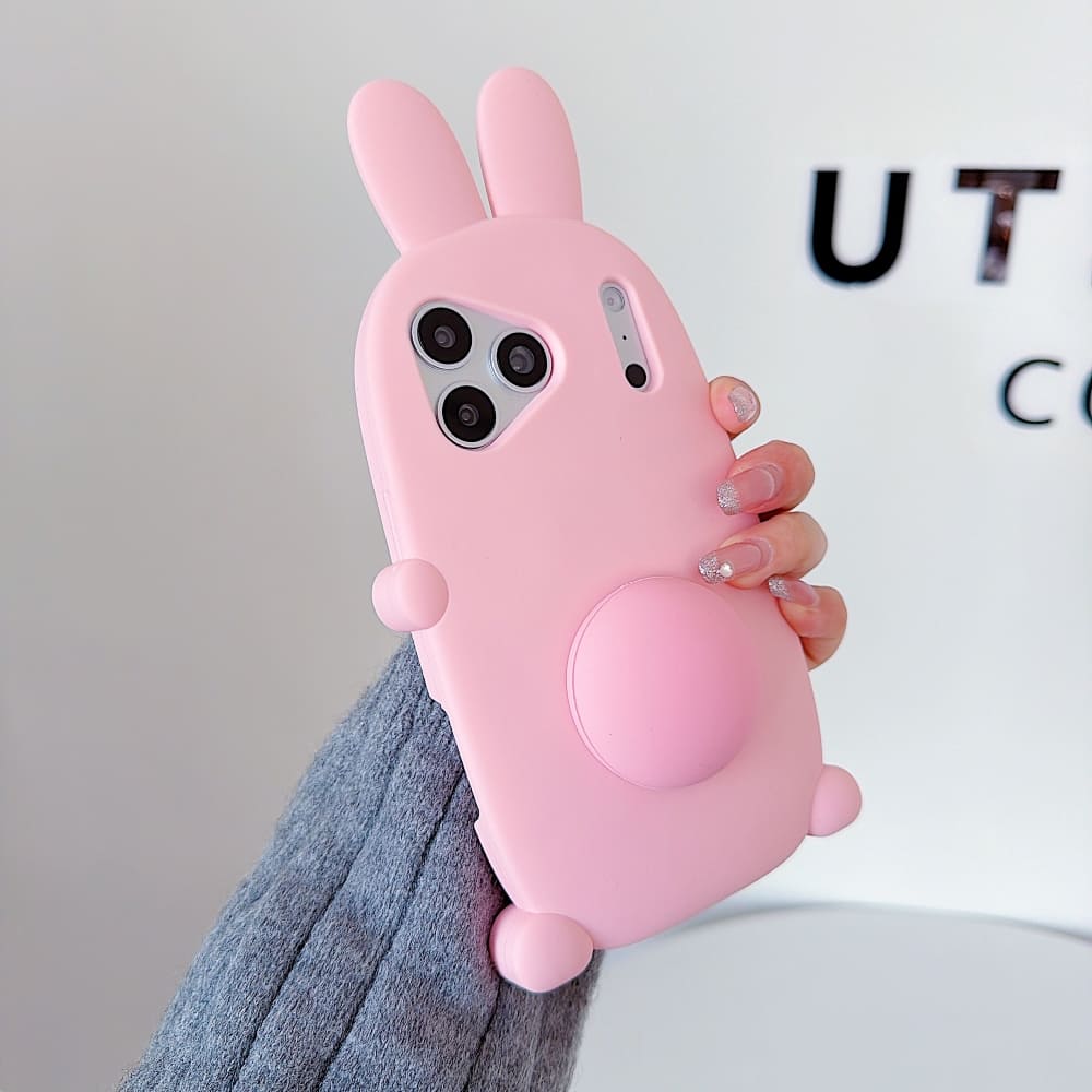 Soft Hop Bunny Phone Case
