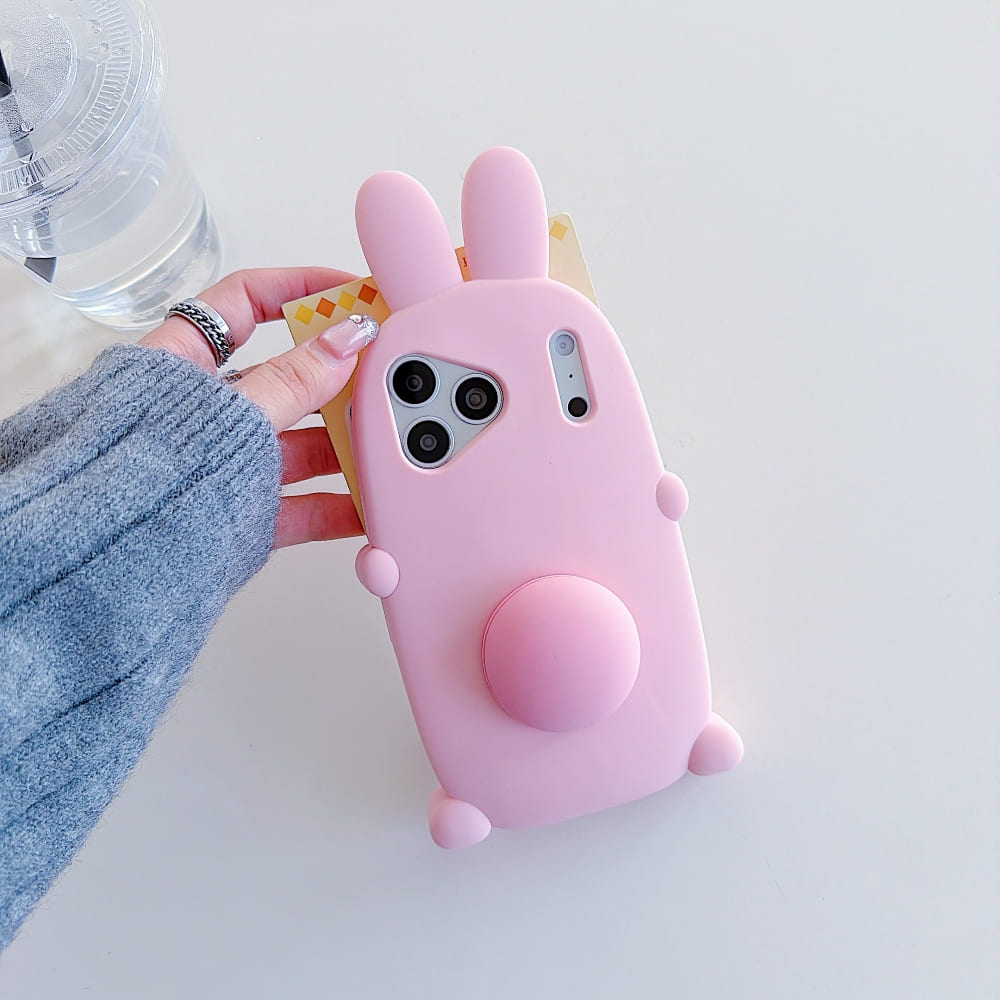 Soft Hop Bunny Phone Case