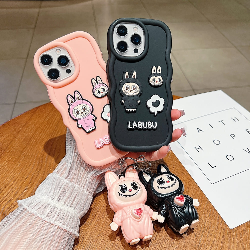 Sweet Labubu Monster Phone Case