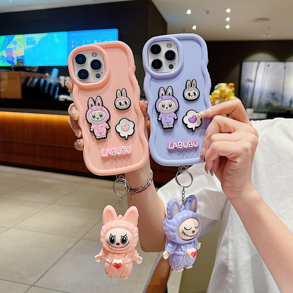 Sweet Labubu Monster Phone Case