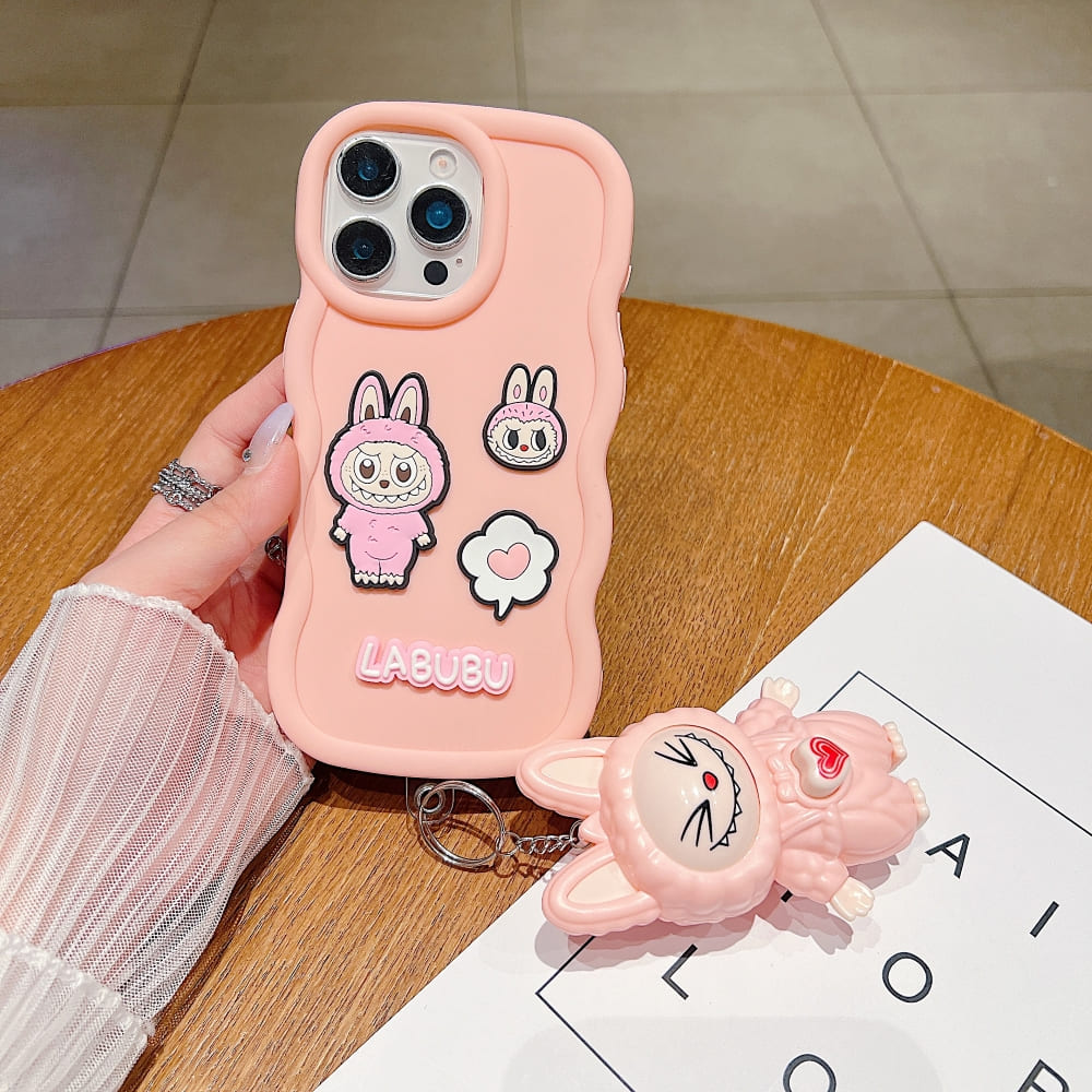 Sweet Labubu Monster Phone Case