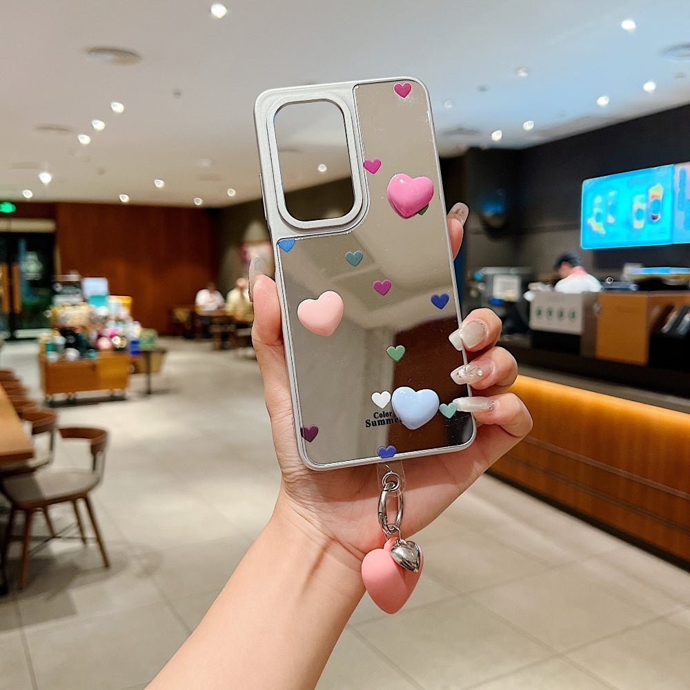 Sweetheart Glossy Mirror Phone Case