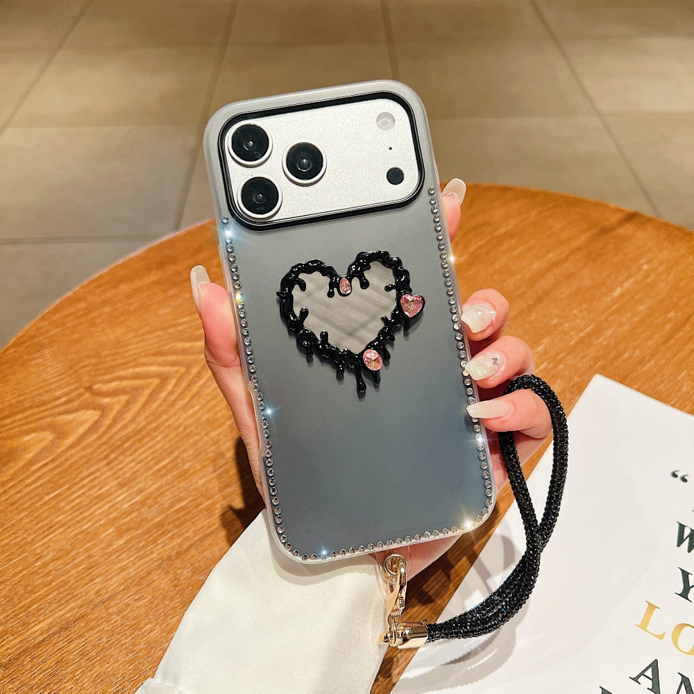 Sweetheart Sparkle Mirror Phone Case