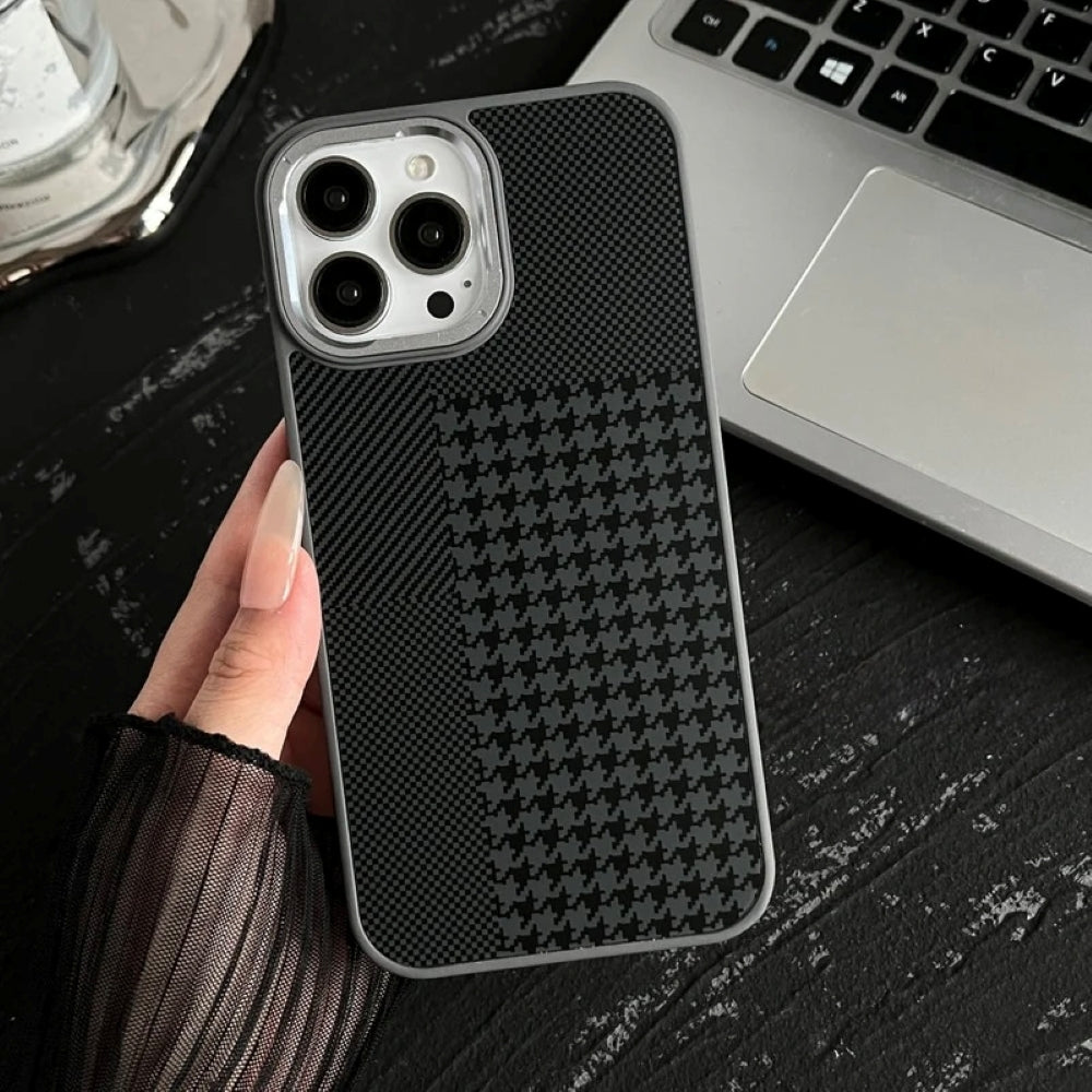 Synthetic Aramid Fiber Texture Phone Case