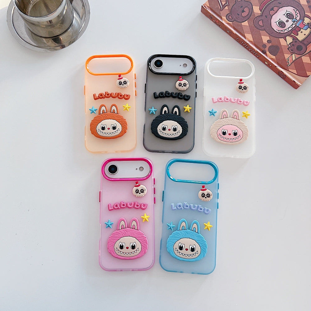 TPU (Soft) Labubu Character Protective Phone Case | Mobile Cover - iPhone 15 Pro