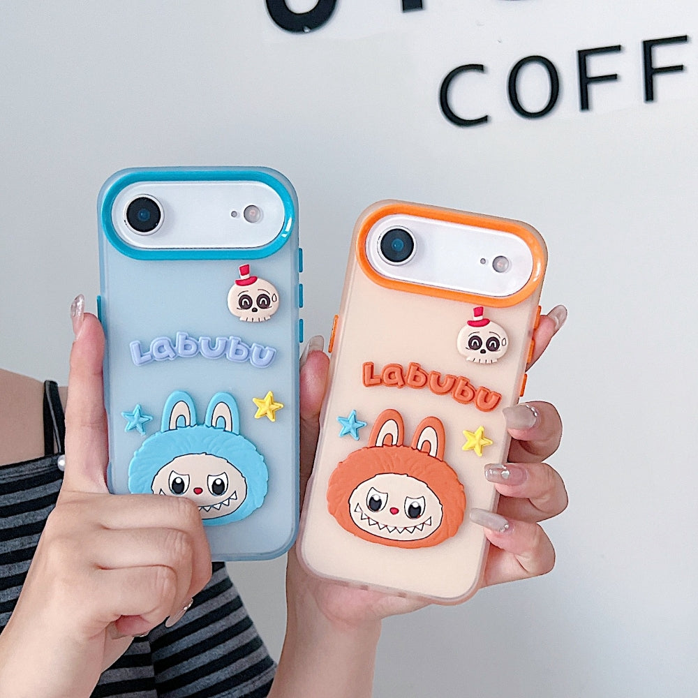 TPU (Soft) Labubu Character Protective Phone Case | Mobile Cover - iPhone 15 Pro