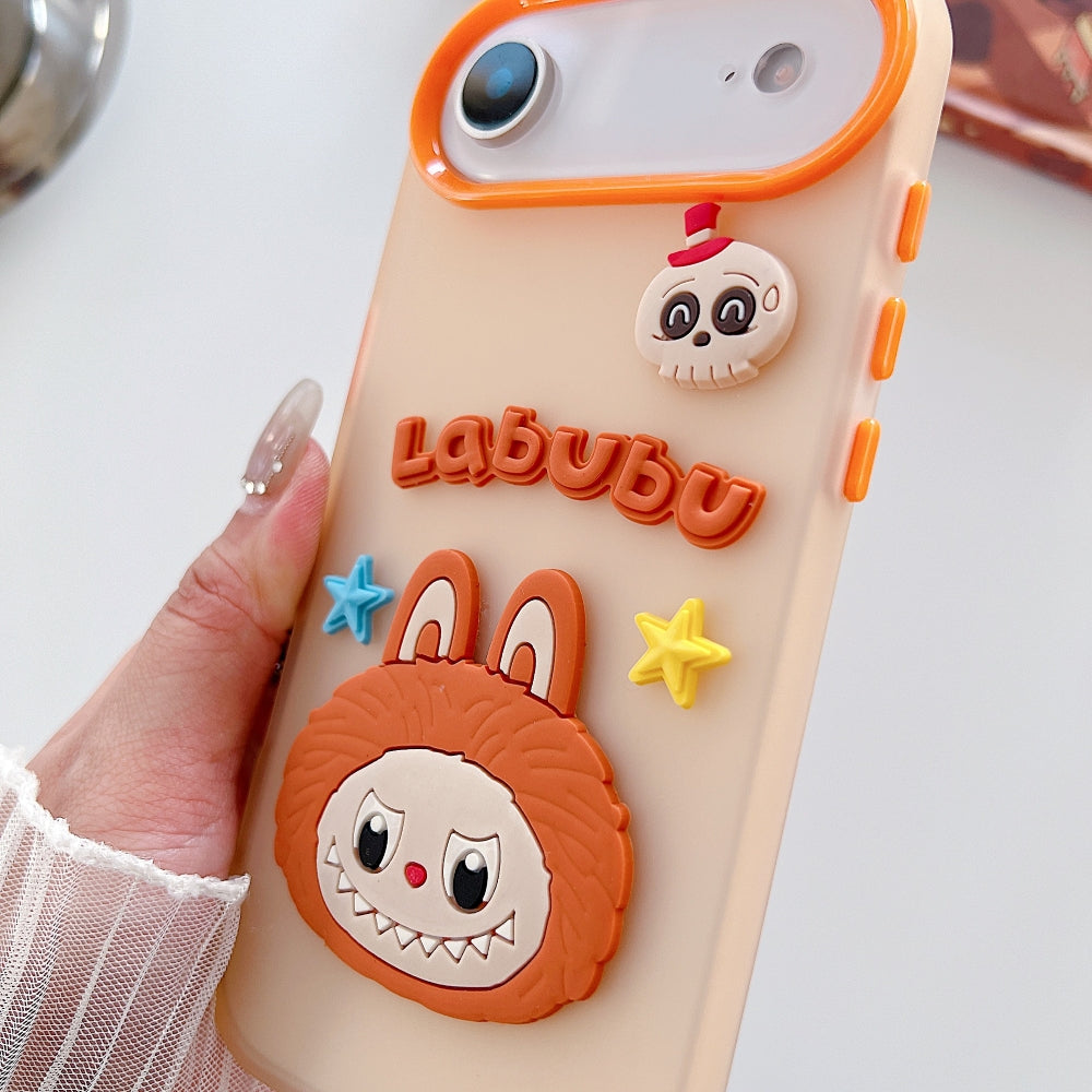 TPU (Soft) Labubu Character Protective Phone Case | Mobile Cover - iPhone 15 Pro