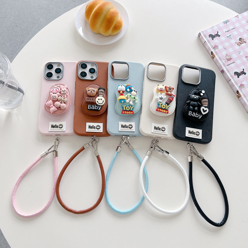 Toy Story Holder Leather Phone Case