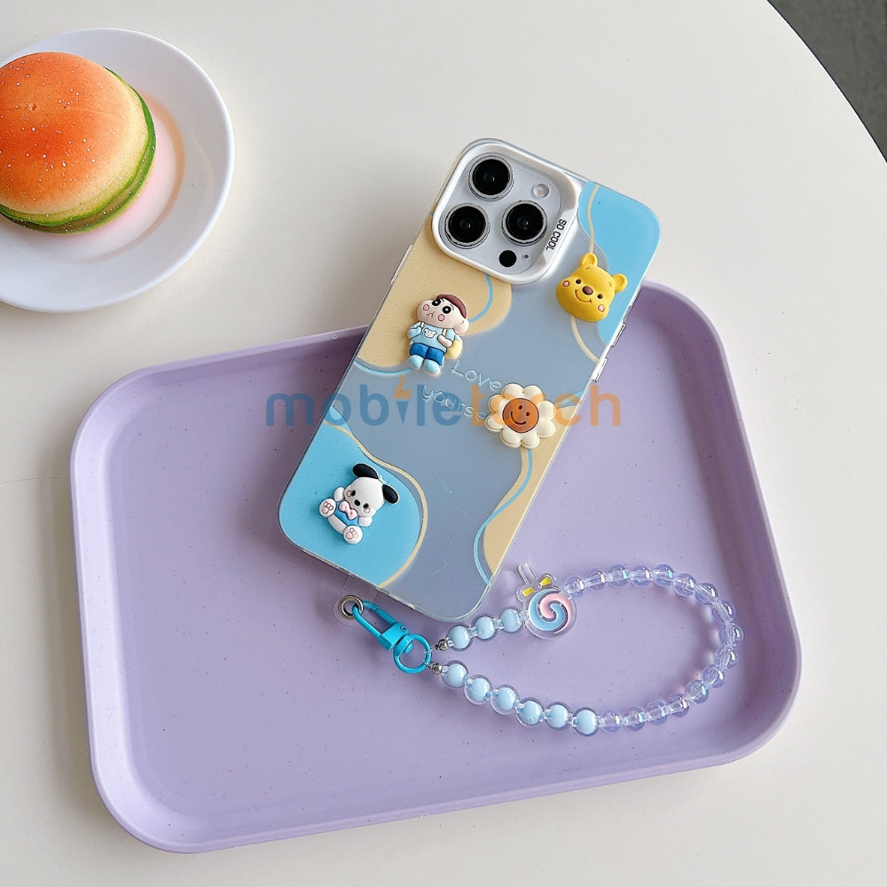 Toy PC (Hard) Printed Phone Case with Bracelet | Mobile Cover - Realme 14 Pro Plus