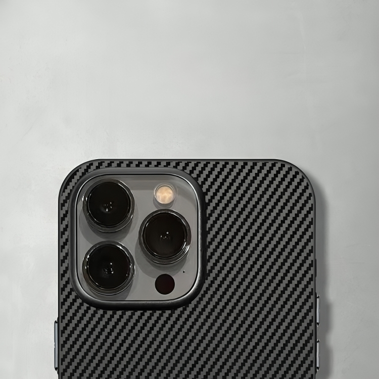Ultra Thin Carbon Fiber Texture Matte Magsafe Phone Case