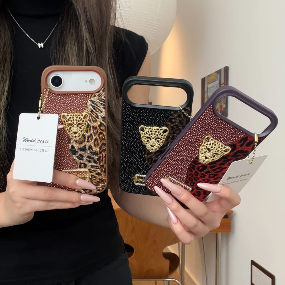 Urban Leopard Glow Phone Case