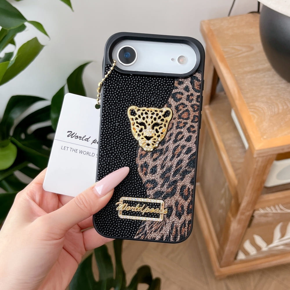 Urban Leopard Glow Phone Case