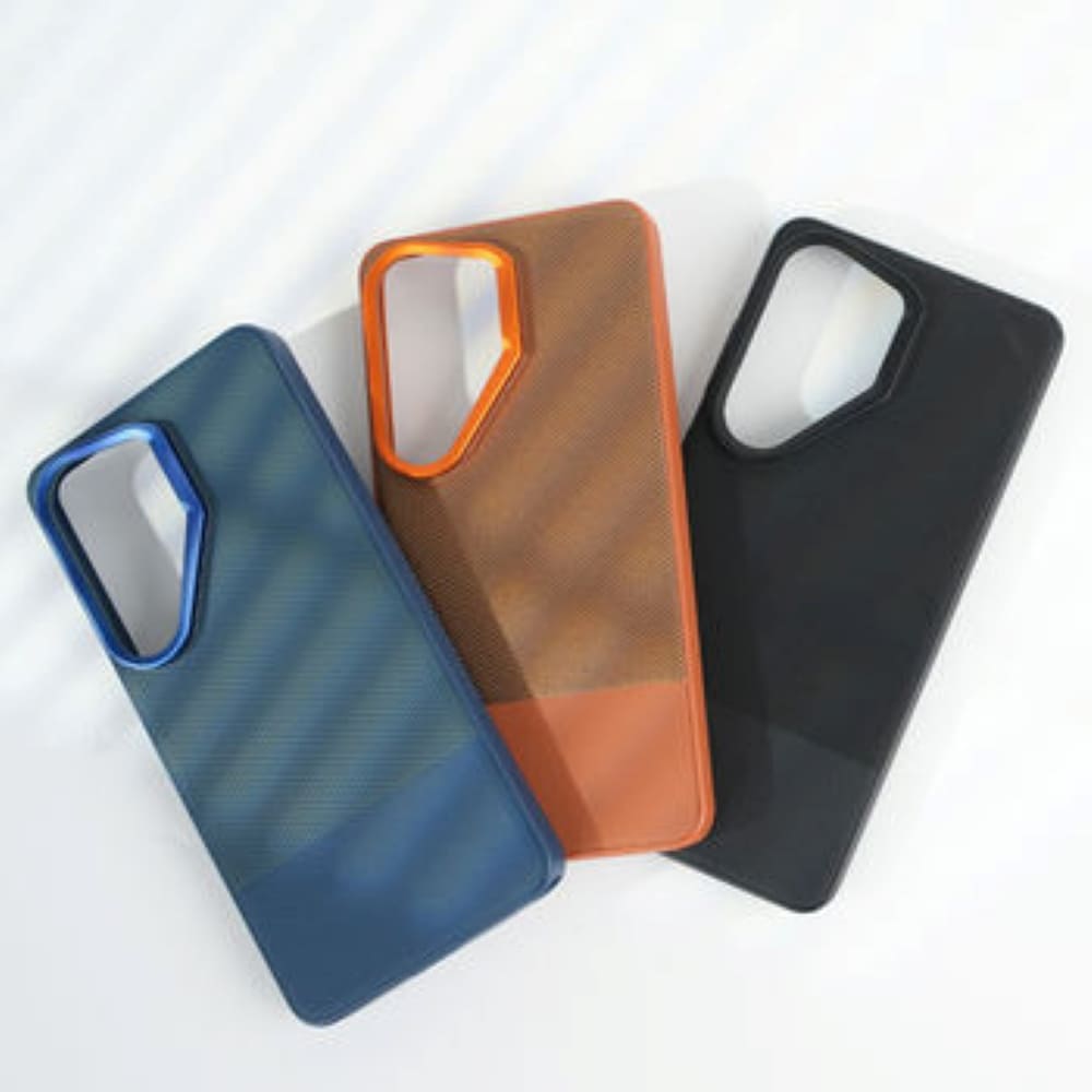 Vegan Leather Metro Weave Phone Case