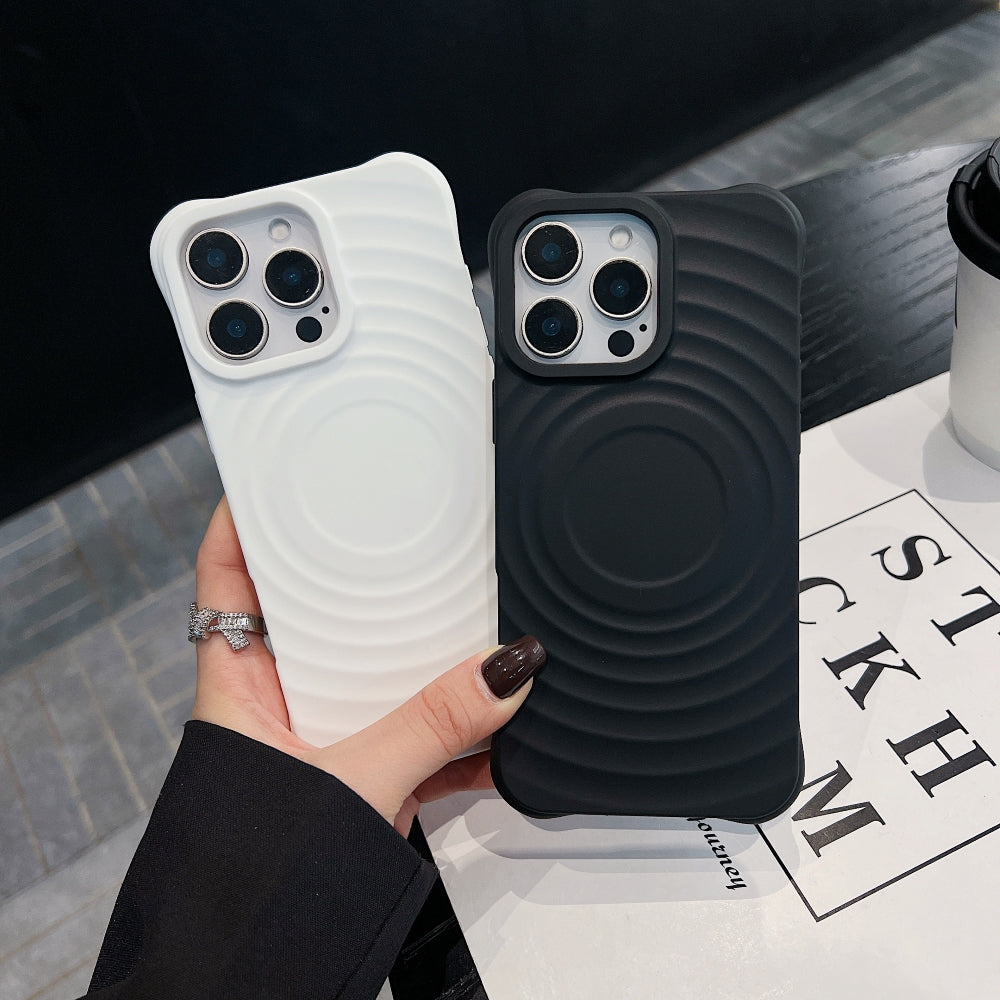 Wave Pattern TPU (Soft) Phone Case - iPhone 16