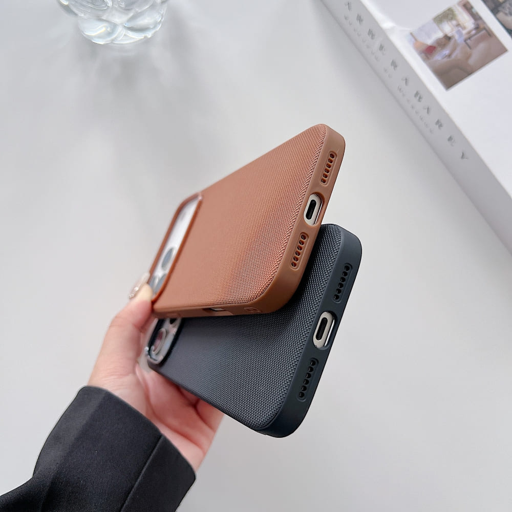 Woven Edge Shell Phone Case