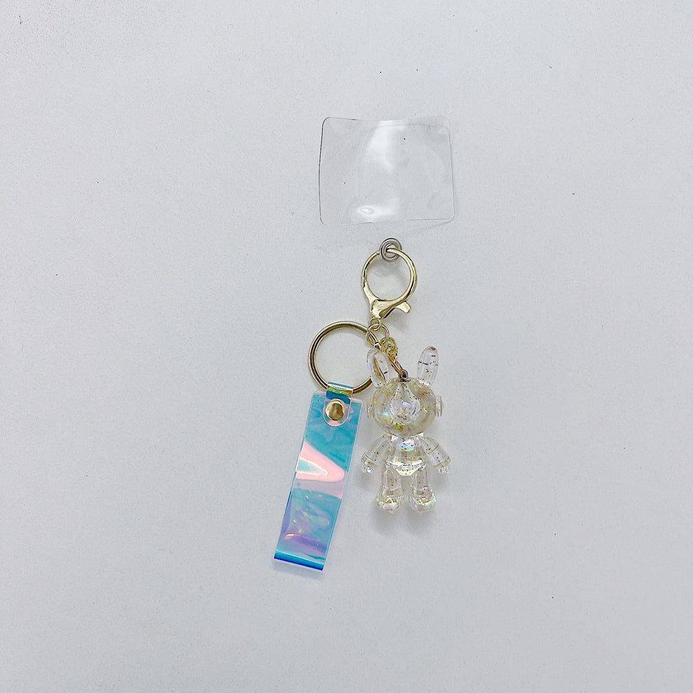 Colorful Crystal Astronaut Small Pendant Phone Charm | Keychain | Handbag Charm
